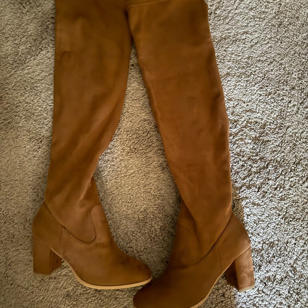 Allegra K Faux Suede